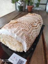 Yule Log Lemon Meringue