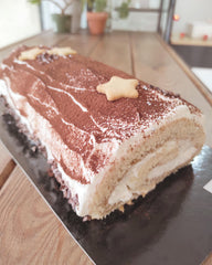 Yule Log Tiramisu