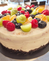 Vanilla Fresh Fruit Cake